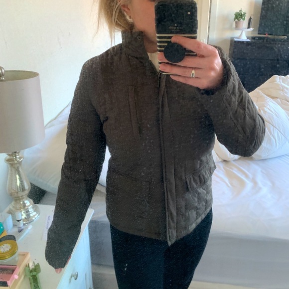 Kenneth Cole Reaction Dark Green Down Jacket - Picture 3 of 15